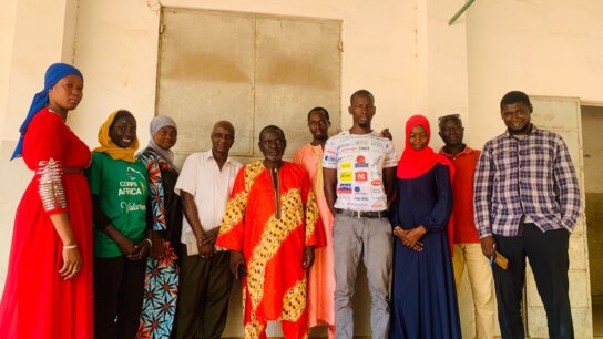 Engaging the Next Generation at Njawara Basic Cycle School in The Gambia